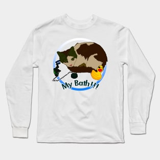 Lenny and Duckie "My Bath!!!" Long Sleeve T-Shirt